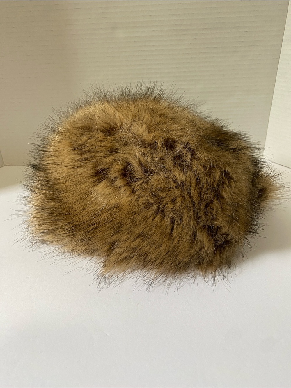 Faux Fur Ushanka Hat in Warm Brown